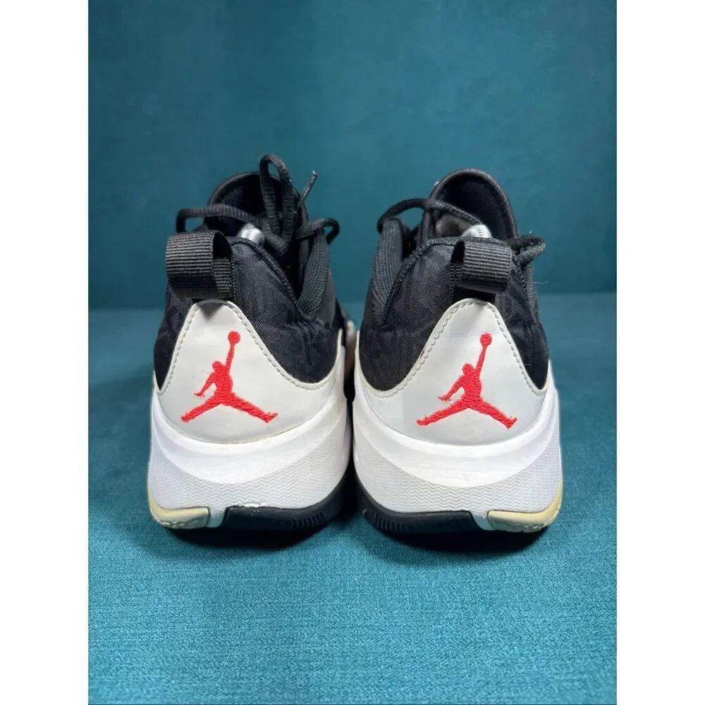 Jordan Why Not Zer0.4 PF Black Bright Crimson Basketball Shoes Men’s Size 9 DC77